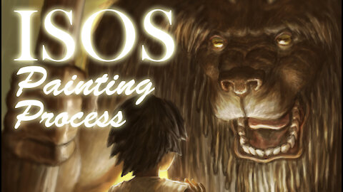 ISOS - Sacha & Markhor - Painting Process with music by Josh Garrels