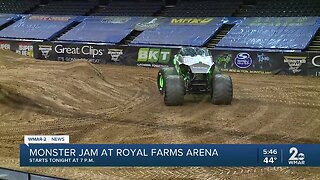 Monster Jam comes to Baltimore at the Royal Farms Arena