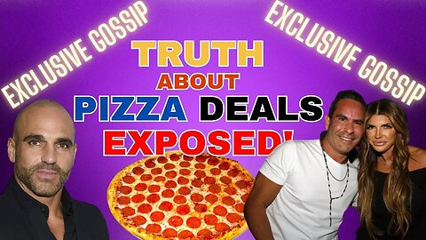 EXCLUSIVE! TRUTH ABOUT PIZZA DEALS EXPOSED!!! #rhonj #bravotv