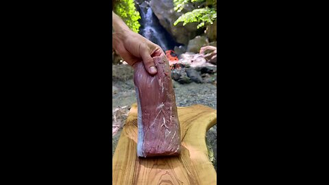 Doğada Dana Bonfile | Beef Wellington in Nature#outdoor #outdoorcooking#nature #tree #forest