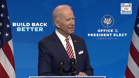 Biden: More people may die if transition doesn't move forward.