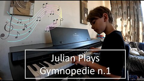 Julian plays Gymnopédie n1