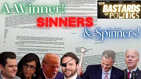 Ep # 010: "A Winner! Sinners & Spinners!"