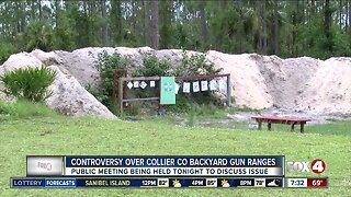 Collier County Commissioners to hold town gathering regarding backyard gun ranges