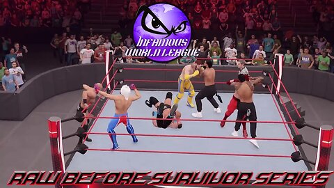 WWE2k22 Season 1 Week 16: Raw Before Survivor Series