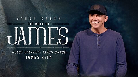 August 4, 2024 | James 4:14 | Guest Speaker: Jason Bunse