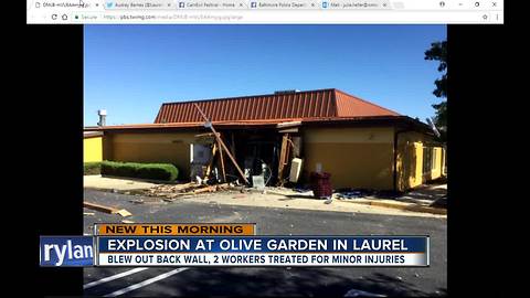 Explosion tears through MD Olive Garden