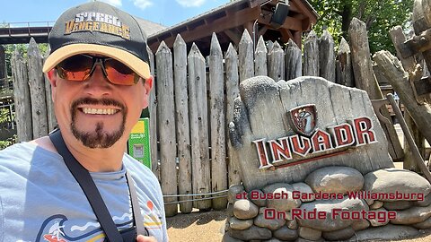 INVADR at BUSCH GARDENS WILLIAMSBURG, James City County, Virginia, USA [On Ride Footage - POV]