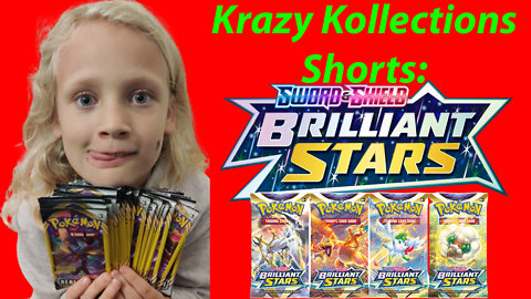 Brilliant Stars Booster Pack Opening Double Banger! #shorts Pokémon cards!