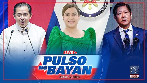 LIVE: Pulso ng Bayan kasama sina Atty. Harry Roque, Admar Vilando at Jade Calabroso | April 3, 2024