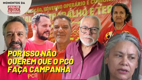 O desempenho dos candidatos do PCO nas eleições | Momentos da Análise Política da Semana