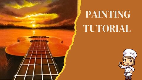 Atmospheric Sunset Acrylic / STEP BY STEP