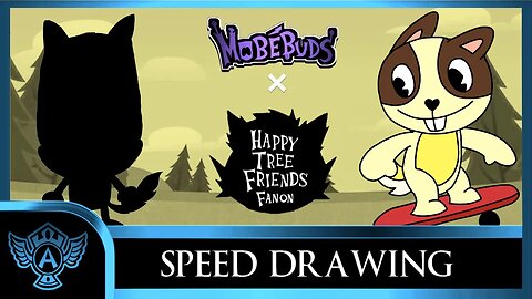 Speed Drawing: Happy Tree Friends Fanon - Copper | Mobebuds Style