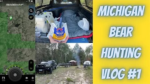 Michigan Bear Hunting VLOG #1