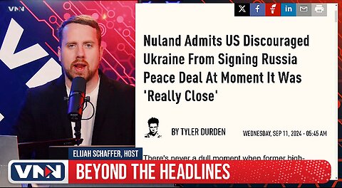 Another ‘Conspiracy Theory’ Becomes a Reality [Victoria Nuland now ADMITS that the US sabotaged the Russia-Ukraine peace deal]