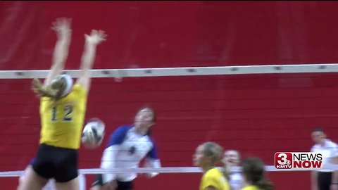 Nebraska HS State VB: Omaha Marian vs. Lincoln Pius X