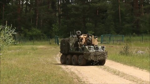 Project Origin Robotic Combat Vehicles in use at Combined Resolve 17