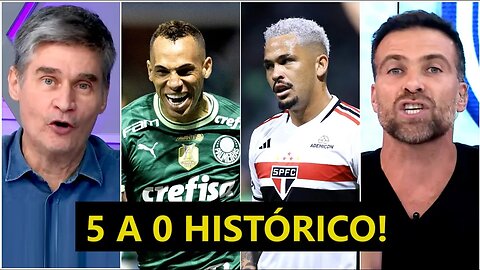 "FOI IMPRESSIONANTE! Poderia TER SIDO 8 pro Palmeiras! O São Paulo DEU VEXAME e..." 5 A 0 CHOCA!