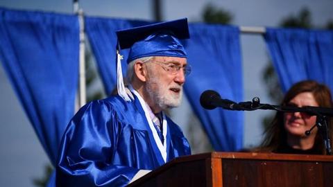 WWII Veteran Receives His High School Diploma