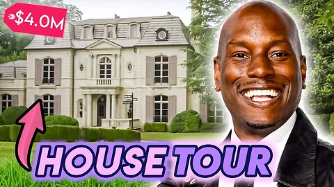 Tyrese Gibson | House Tour | His Atlanta Dream Mansion, Life-Sized Transformer & MORE