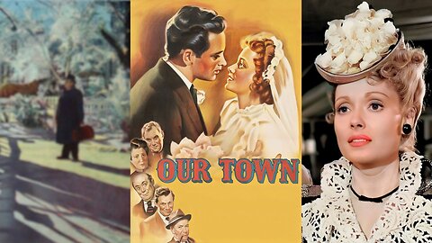 OUR TOWN (1940) William Holden, Martha Scott & Fay Bainter | Drama, Romance | B&W