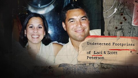 Undetected Footprints Scott Peterson! Here We go Again, trying to prove his innocence but he's not.