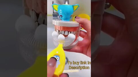 Baby Teeth Cleaner Brush || U Shaped Toothbrush for Kids Manual Whitening Toothbrush