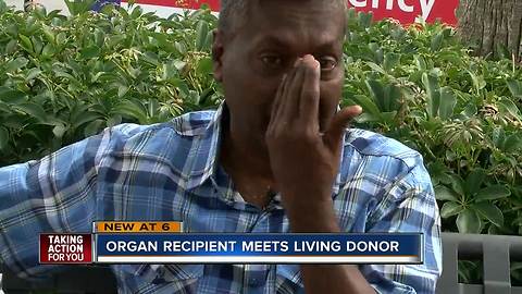 Organ recipient meets living donor