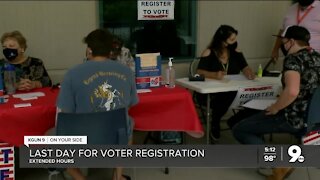 Monday deadline to register to vote