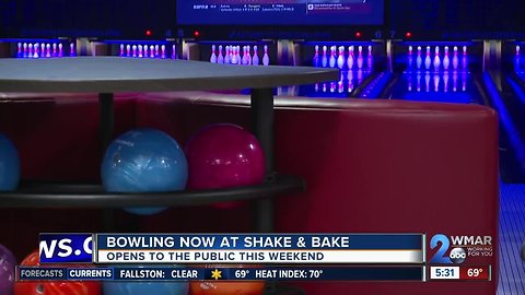 Bowling Added to Baltimore's Shake & Bake