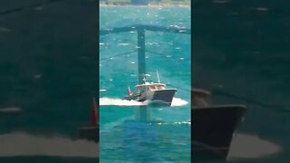 Little Boat Travels Around Ocean