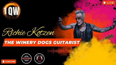 1 Question With... The Winery Dogs Guitarist / Vocalist Richie Kotzen