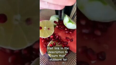 Watermelon, Pomegranate, and Lime Smoothie Recipe: Your Weight Loss Refresher Drink #shorts