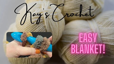 Kay's Crochet Quick & Easy Blanket in time for Christmas!