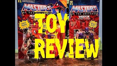 Masters of the Universe Origins Mosquitor and Webstor Reviews