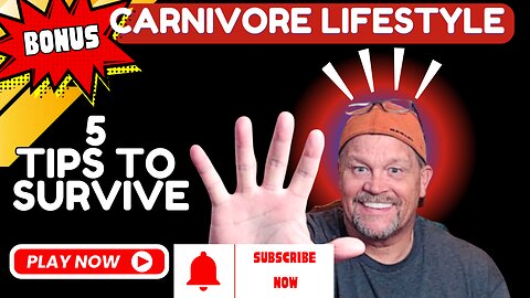 5 Beginner tips for the Carnivore Diet