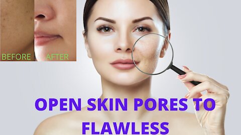 Open skin pores to flawless your skin 3 days.