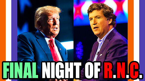 🔴LIVE: RNC Night 4: Tucker CarIson, Dana Whlte, HuIk Hogan, and Donald Trurnp Speak LIVE 🟠⚪🟣