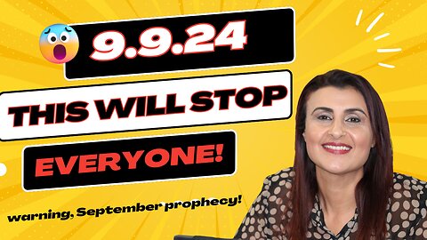 Everyone Will Stop! 9.9.24 #propheticword #love #fyp