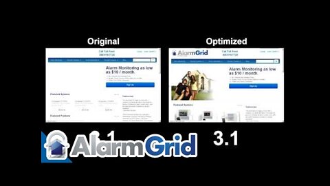 How Much Faster Google PageSpeed Made Alarm Grid? ...A Lot Faster