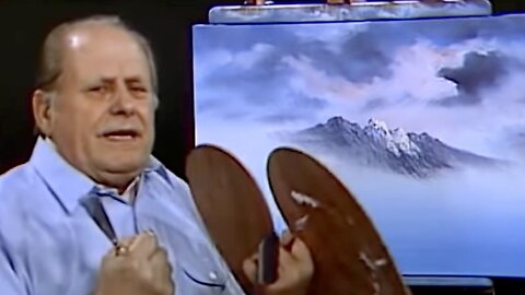 When a Man Knows Himself! — Bob Ross Was His Student. Master Painter, Bill Alexander! #SuperShorts