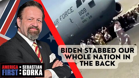 Biden stabbed our whole nation in the back. Lt. Gen. Sami Sadat with Sebastian Gorka