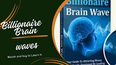 Billionaire Brain Wave. Brand New VSL From 8-Figure Marketer