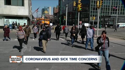 Concerns about COVID-19 and sick leave