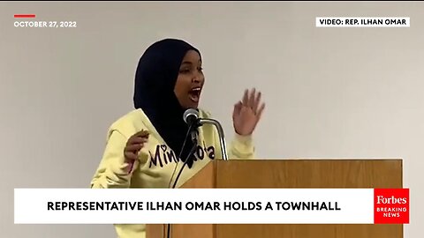 Ilhan Omar meltdown: "I´m anti-war"... Constituent: "80 billion to Ukraine isn´t anti-war"