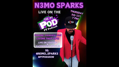 PTPod #41 with N3mo Sparks!! REPLAY!