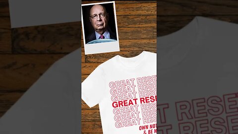 The Great Reset Own Nothing and Be Happy Funny Shirt for Conspiracy Theorists Klaus Schwab WEF Meme