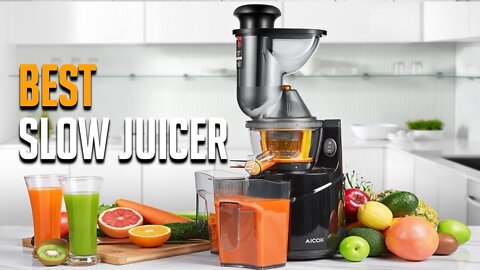 5 Best Slow Juicer - Top Choice For Kitchen