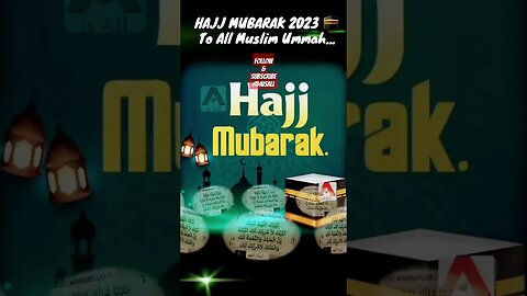 LABBAIKA ALLAHUMMA LABBAIKA | HAJJ MUBARAK 2023 | #hajj #ytshort #yt #reels #youtubeshorts