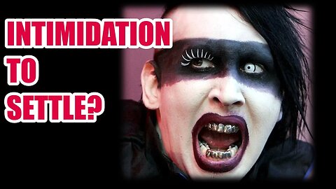 Manson INTIMIDATES Jane Doe to Settle? #marilynmanson #allegation #court